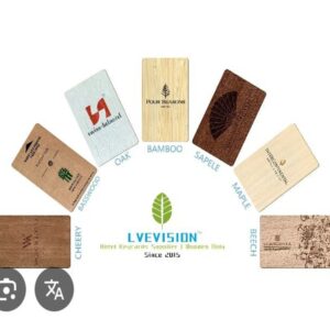 RFID Eco-Friendly Wooden PPG Card